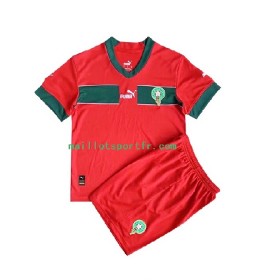 Maillot de Foot Maroc Enfant Domicile Coupe du monde 2022